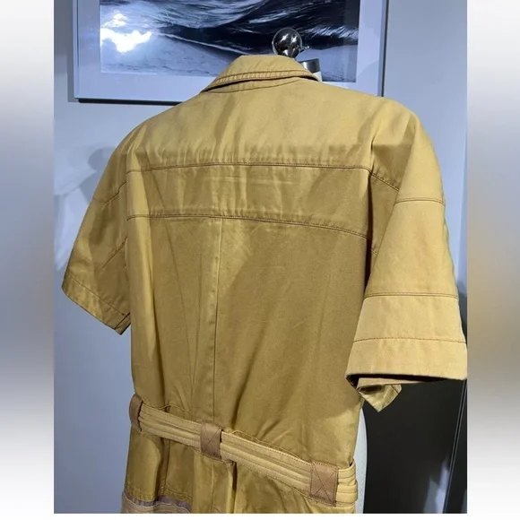 Fendi Jumpsuit SIZE SMALL Brown, Suede